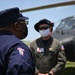 Coast Guard aircrew operations in Port Au Prince, Haiti