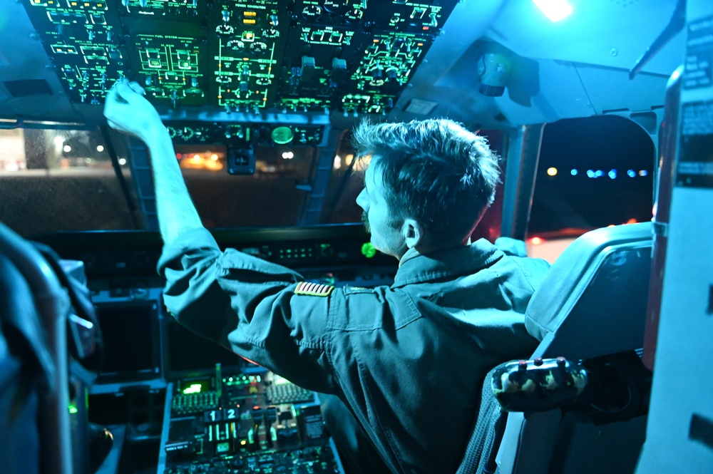 Coast Guard aircrew operations in Port Au Prince, Haiti