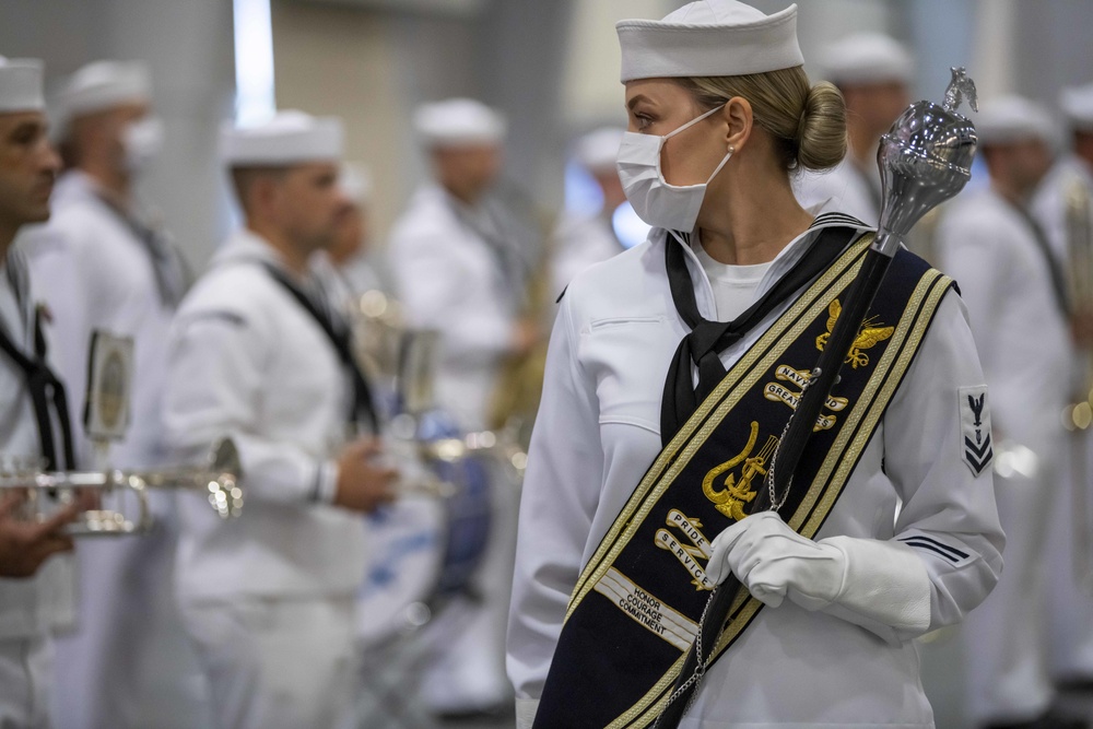 Recruit Training Command Pass-in-review Graduation