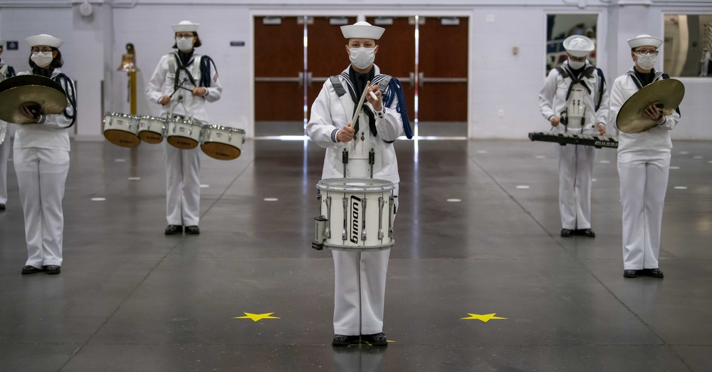 Recruit Training Command Pass-in-review Graduation