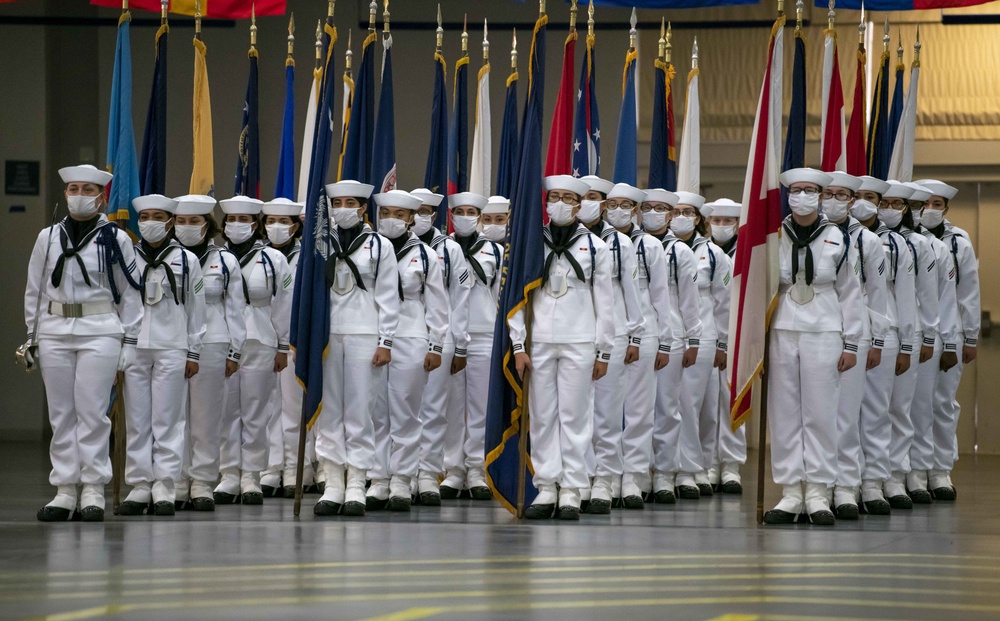 Recruit Training Command Pass-in-review Graduation