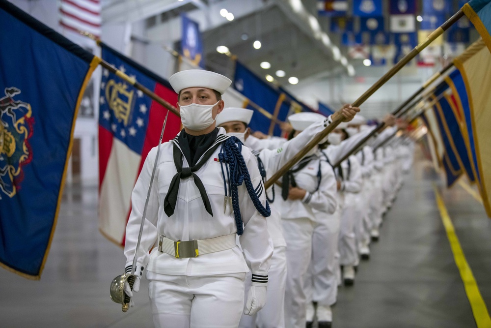 Recruit Training Command Pass-in-review Graduation