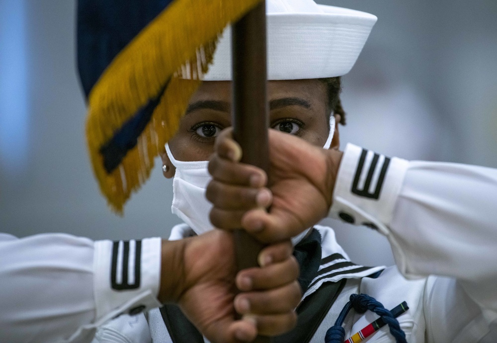 Recruit Training Command Pass-in-review Graduation