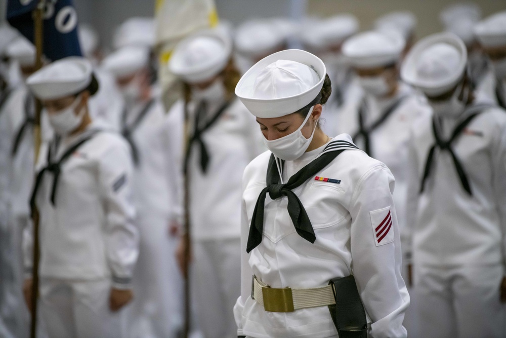 Recruit Training Command Pass-in-review Graduation