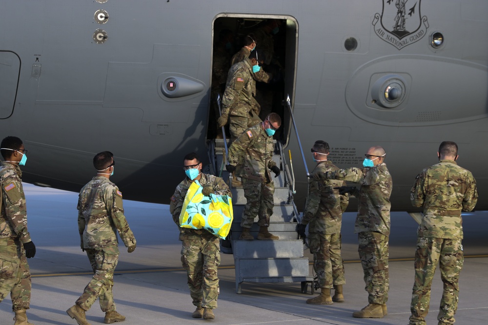 First Flight to Fort Bliss