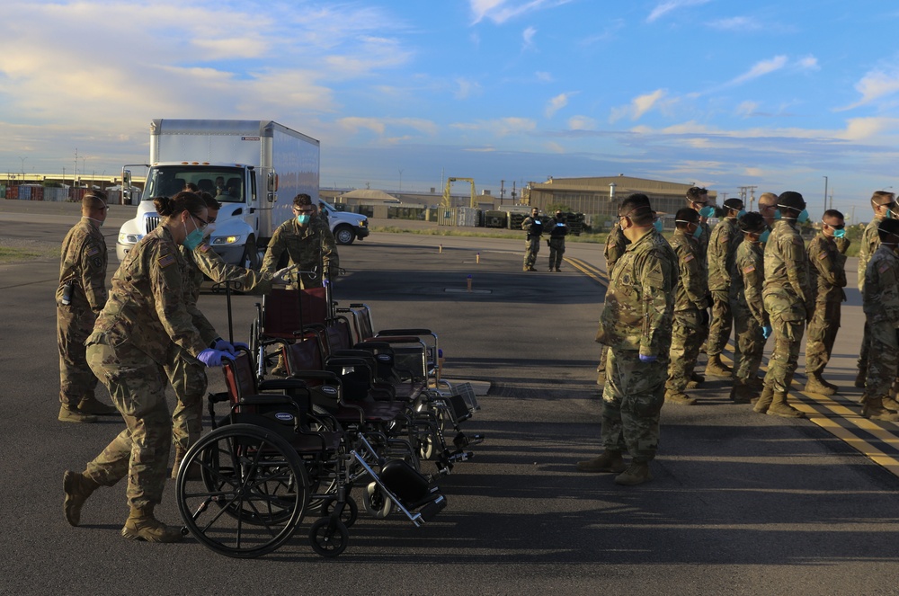 First Flight to Fort Bliss