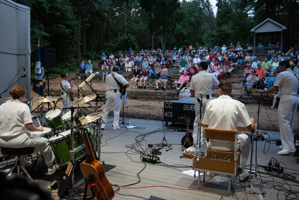 Navy Band's Country Current Plays On