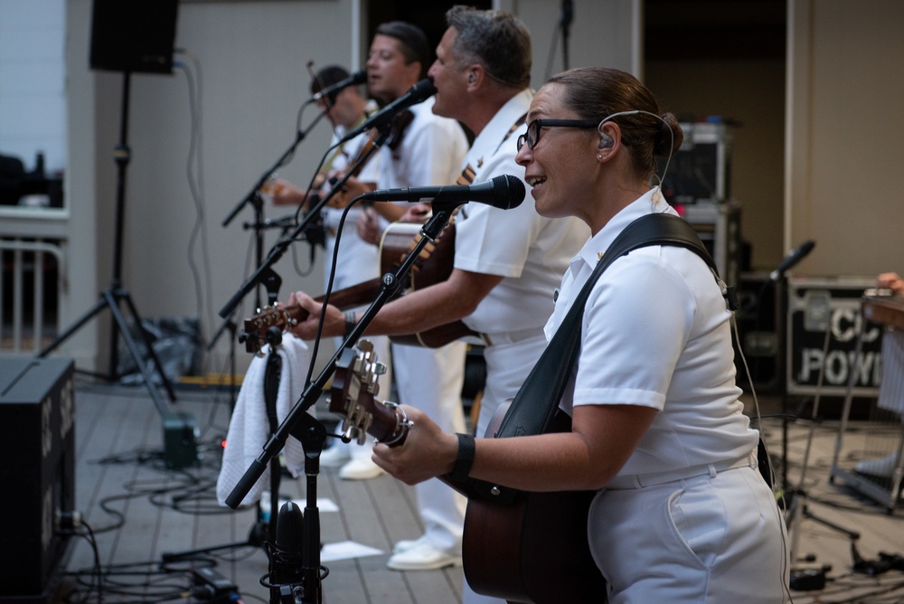Navy Band's Country Current Plays On