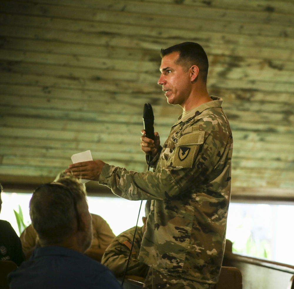 &quot;You Are My Soldiers&quot;: USAG-KA Commander Hosts BQ Town Hall