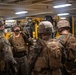 LAR Co., BLT 1/1 area clearing drills aboard USS Portland (LPD 27)