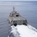 USS Jackson (LCS 6) transits Pacific Ocean