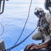 MH-60S Sea hawk flies over USS Jackson (LCS 6)