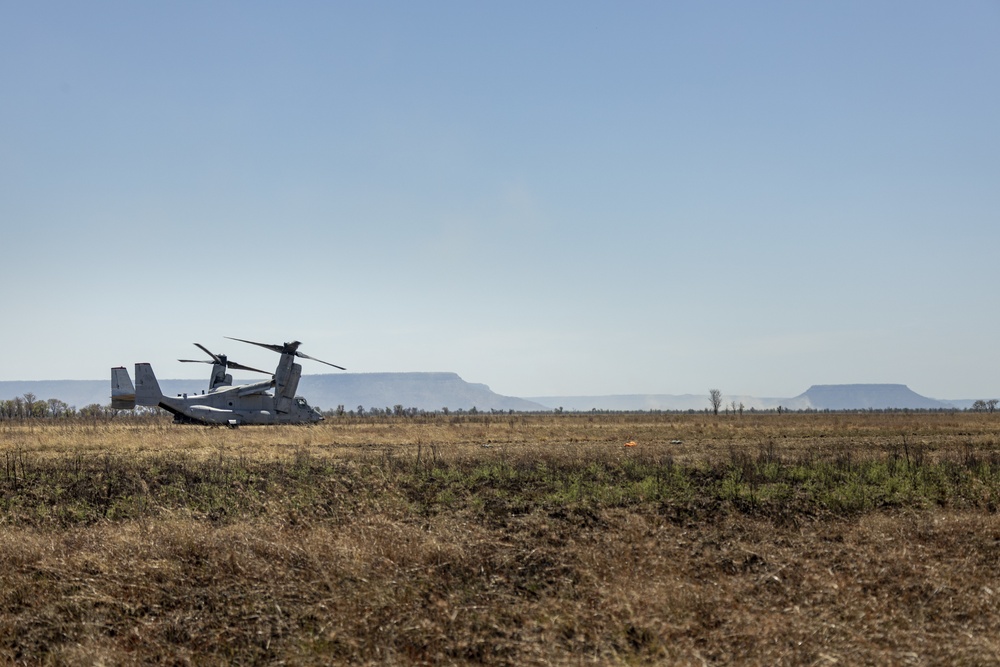 Forward arming and refueling point during Exercise Koolendong 2021