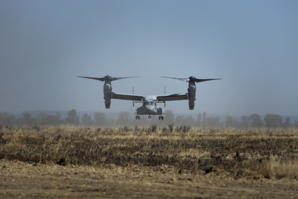 Forward arming and refueling point during Exercise Koolendong 2021