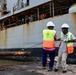 Patuxent (T-OA 201) Re-supplies at Port of Djibouti