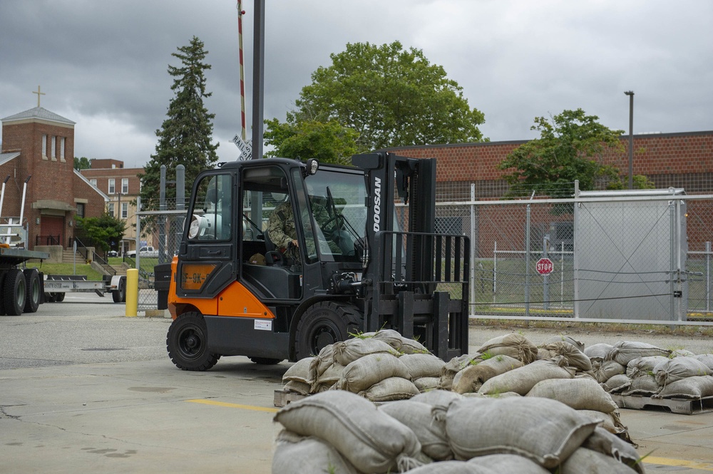 SUBASE New London Hurricane Preparation
