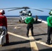 HSC 26 and USS Arlington Sailors Conduct Flight Ops