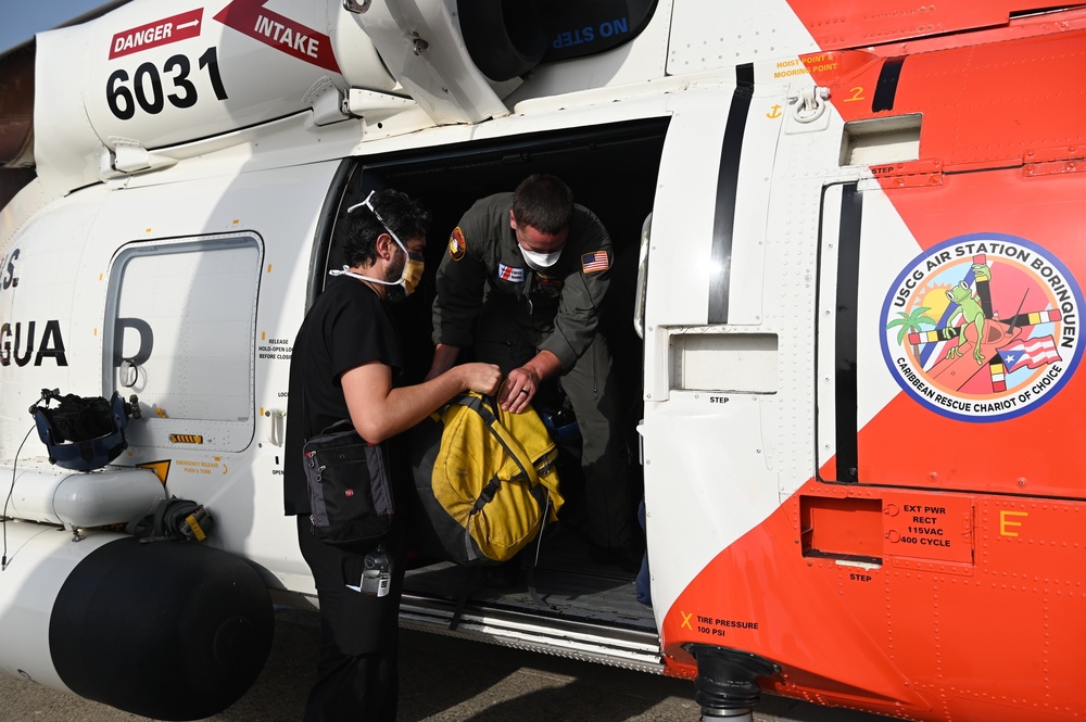 Coast Guard transports 4 surgeons, 1 anesthesiologist to Haiti following 7.2 magnitude earthquake