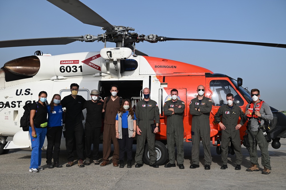 Coast Guard transports 4 surgeons, 1 anesthesiologist to Haiti following 7.2 magnitude earthquake