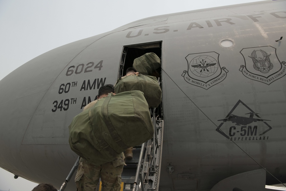 349 AMW supports the Afghanistan evacuation