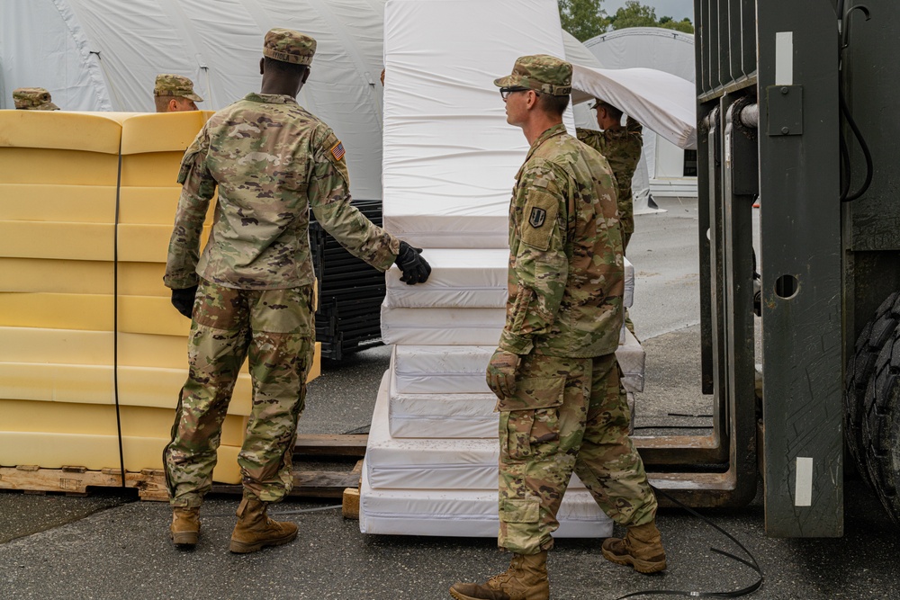 7th ATC prepares for Afghan evacuees at Grafenwoehr Training Area, Germany