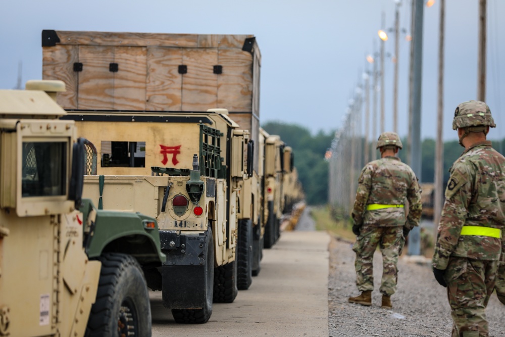 Rakkasans wrap up railhead operations in preparation for SEDRE