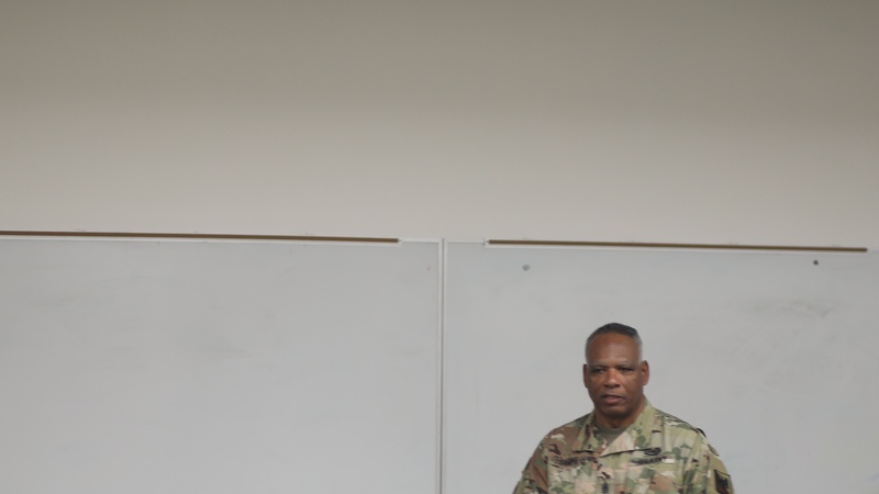Army National Guard CSM visits South Dakota Soldiers