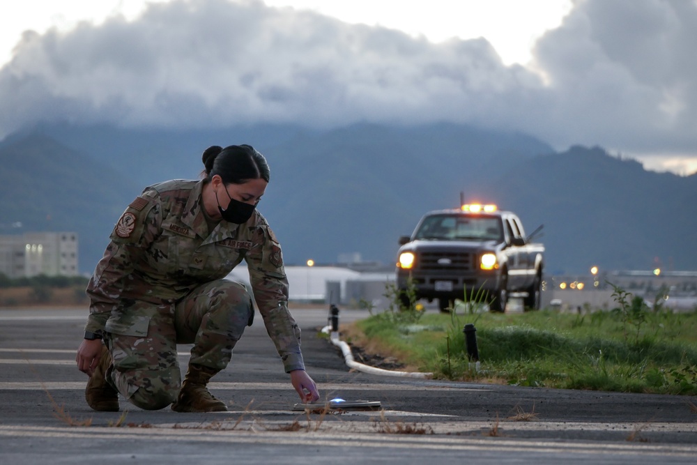 Behind the scenes of exercise Sentry Aloha: Airfield Management