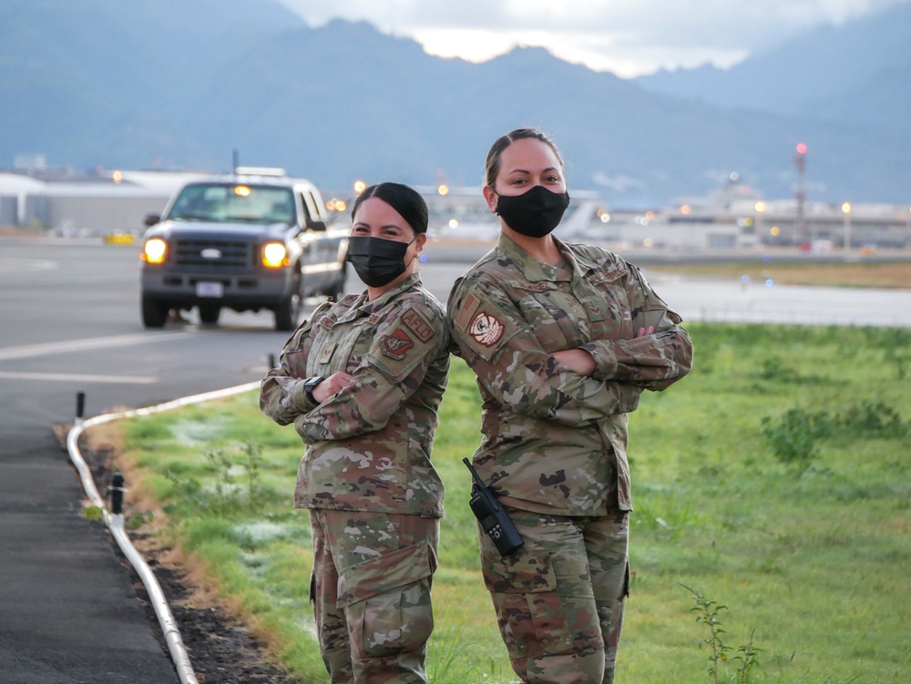 Behind the scenes of exercise Sentry Aloha: Airfield Management