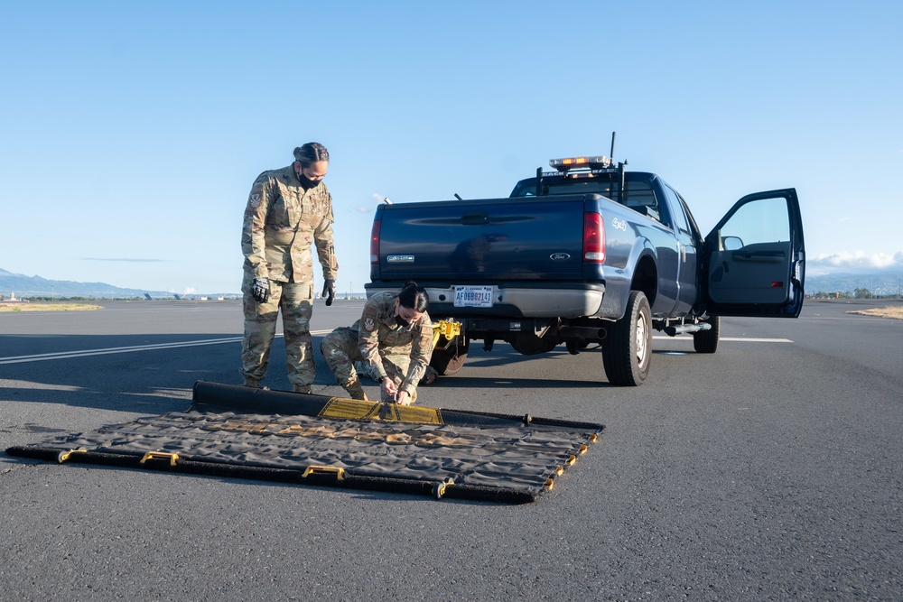 Behind the scenes of exercise Sentry Aloha: Airfield Management