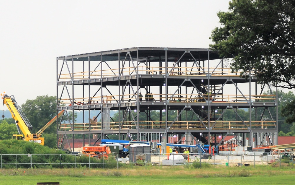 Fiscal year 2020 barracks project operations during July 2021 at Fort McCoy