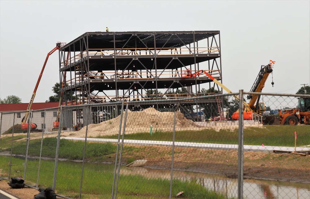 Fiscal year 2020 barracks project operations during July 2021 at Fort McCoy
