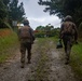 Marines with 31st MEU resupply Marines in the field