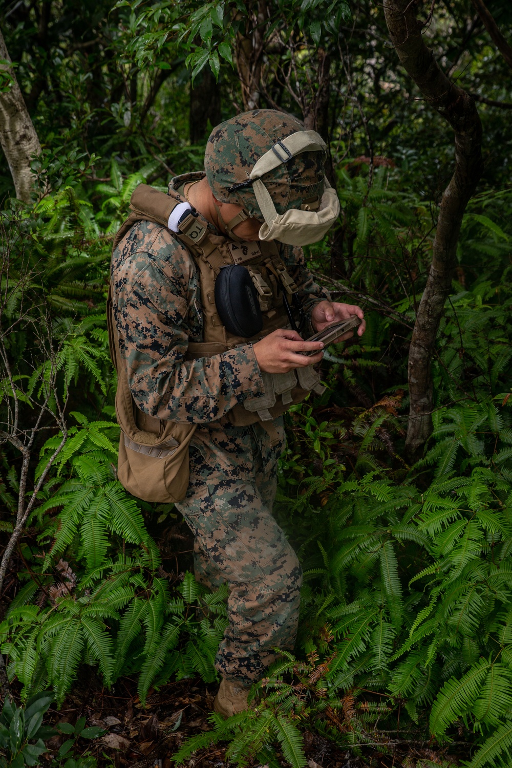 Marines with 31st MEU resupply Marines in the field
