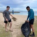 US Navy Seabees assigned to NMCB-5 volunteer in Marshall Islands