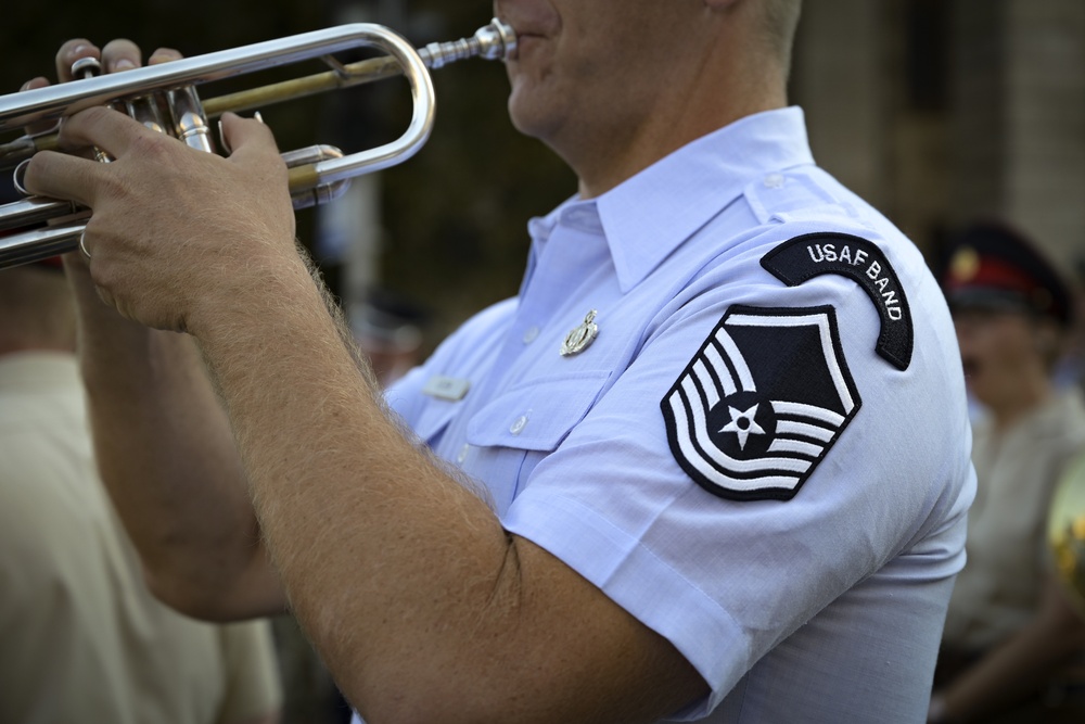 USAFE Band’s first dress rehearsal