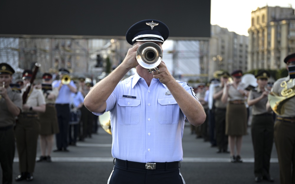USAFE Band’s first dress rehearsal