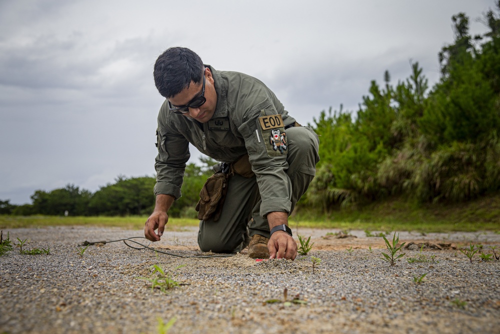 Going out with a bang - Explosive Ordnance Disposal demolition range