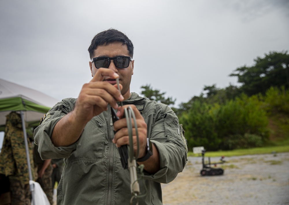 Going out with a bang - Explosive Ordnance Disposal demolition range