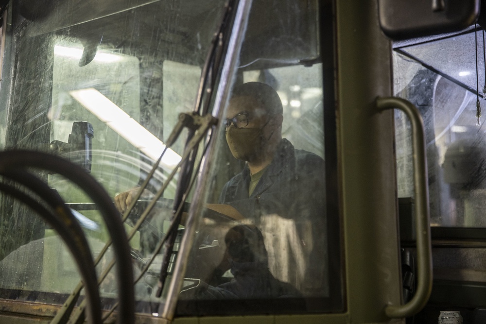 11th MEU, CLB 11 conducts vehicle checks