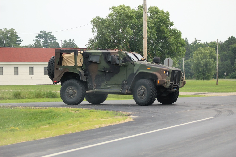 2021 JLTV training operations at Fort McCoy