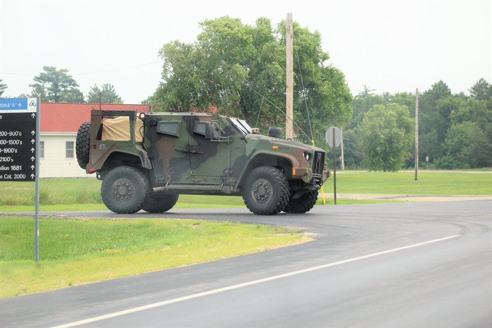 2021 JLTV training operations at Fort McCoy