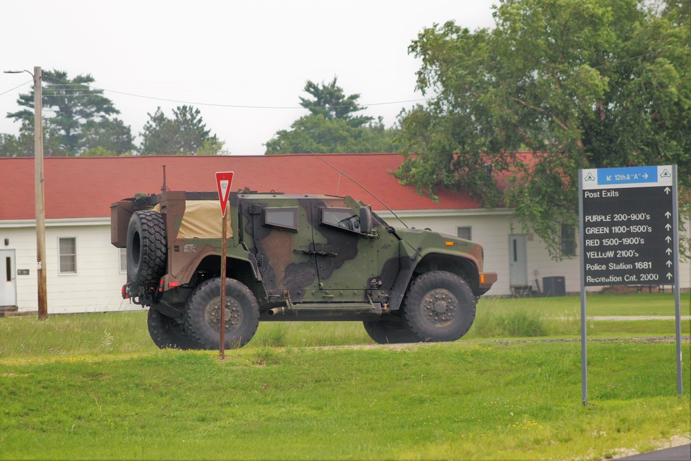 2021 JLTV training operations at Fort McCoy