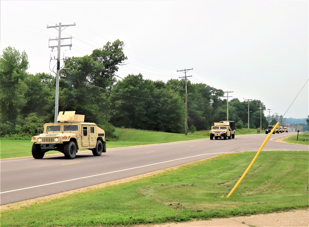 July 2021 training operations for mobilization exercise Pershing Strike 2021