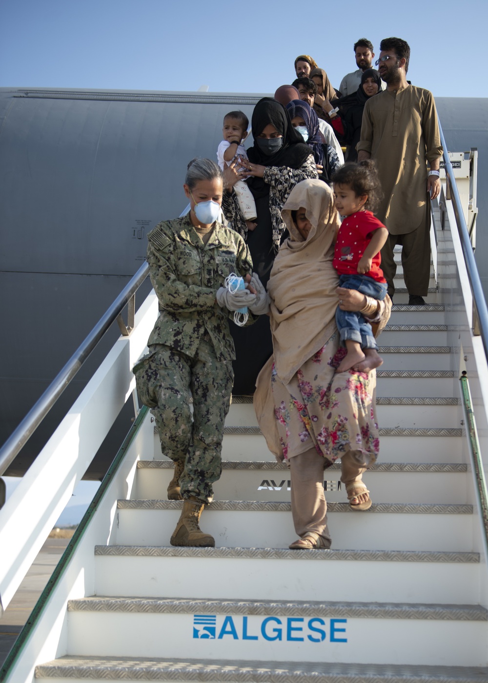 NAS Sigonella receives Afghan evacuees