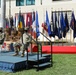 The 411th Engineer Battalion holds Change of Command Ceremony