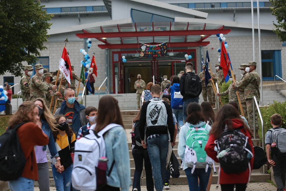 Hohenfels High and Middle School Welcome Back Ceremony