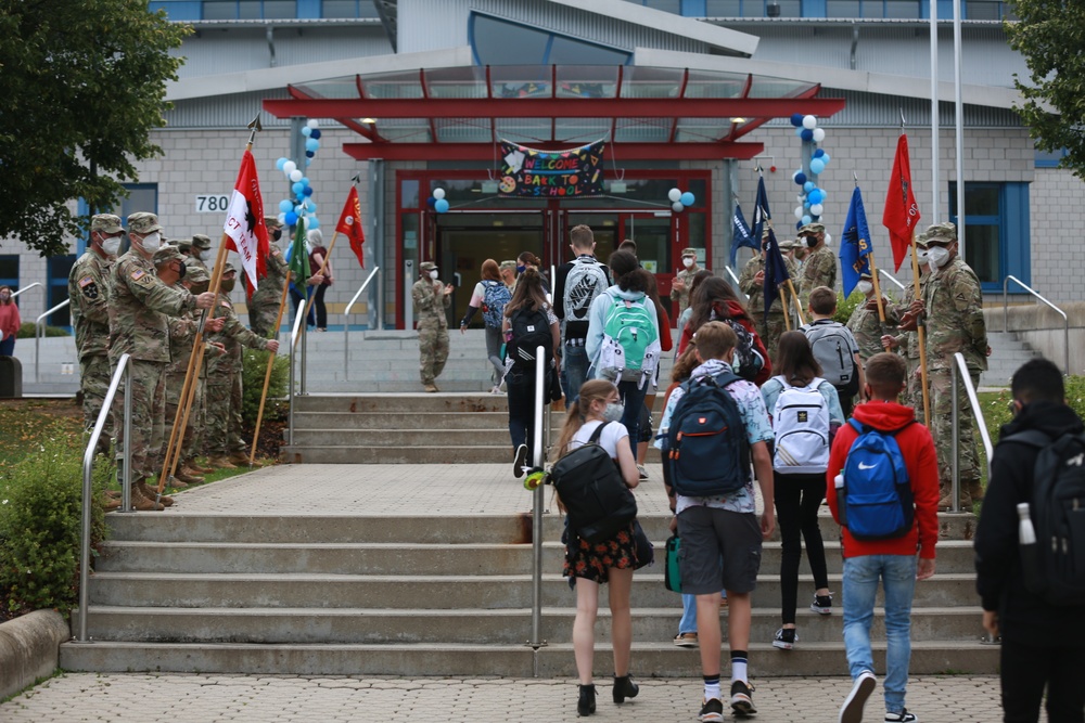 Hohenfels High and Middle School Welcome Back Ceremony