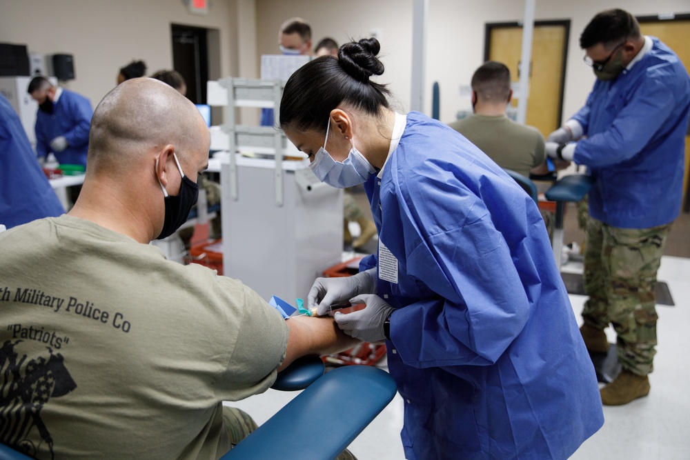 Army Reservists Mobilize at Camp Shelby