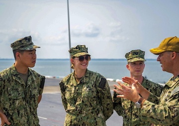 Inaugural Information Warfare Cruise Allows Midshipmen to Deep Dive on a Career as an Information Warfighter
